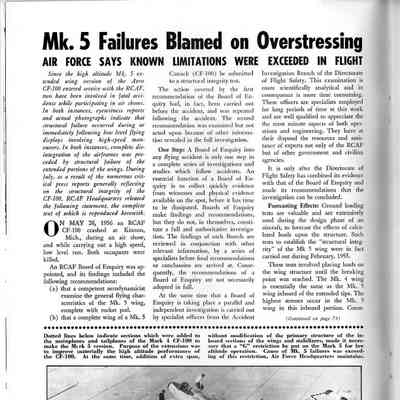 Mk. 5 Failures blamed on overstressing