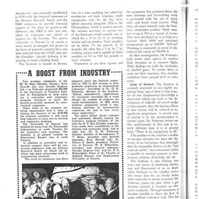 A Boost from Industry