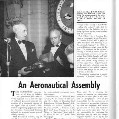An Aeronautical Assembly