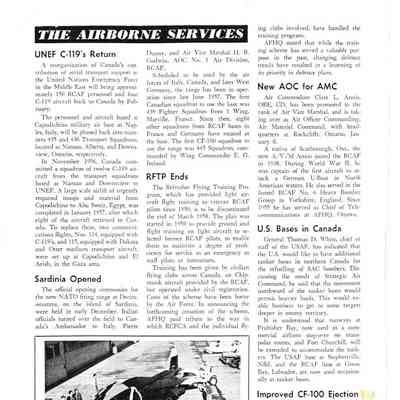 The Airborne Services - Jan 1958