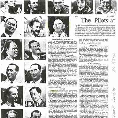 The Pilots at Farnborough
