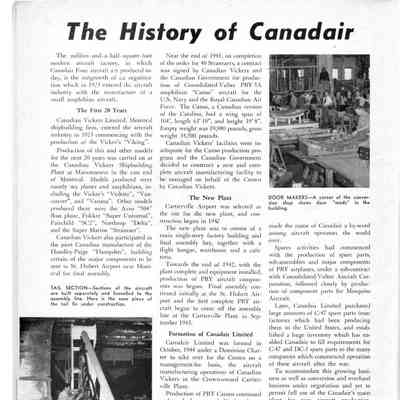 The History of Canadair