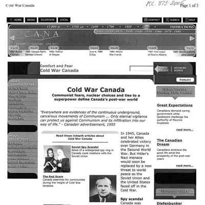 Cold War Canada