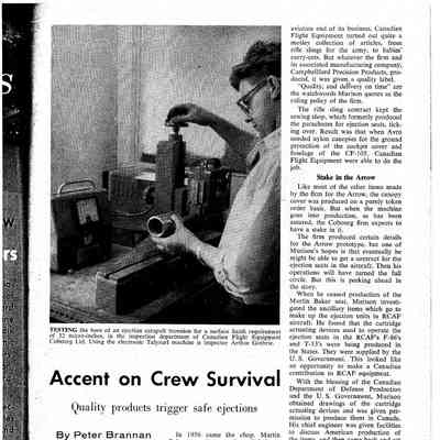 Accent on Crew Survival