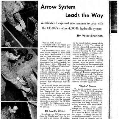 Arrow system leads the way