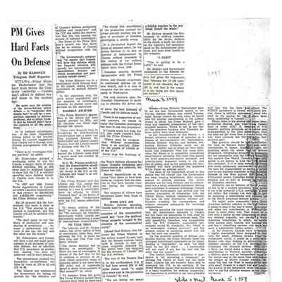 PM gives hard facts on Defence
