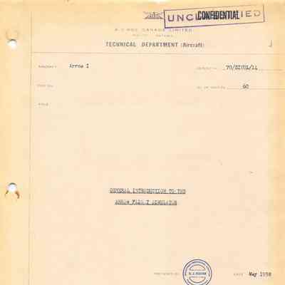 General Introduction to the Arrow Flight Simulator. Report 70/SIMUL/14