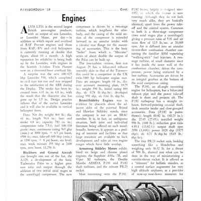 Farnborough '58 - Engines