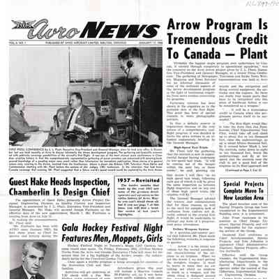 Avro News - Jan 17 1958