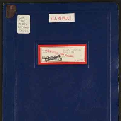 Arrow 2 production A/C: weight & C.G. summary, Aug. 1/58 Report # 7-0400-34 Issue 22