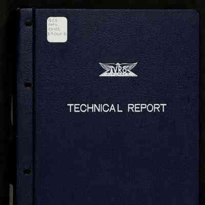 C-105 Duct and engine bays Report No. 7/0510/12