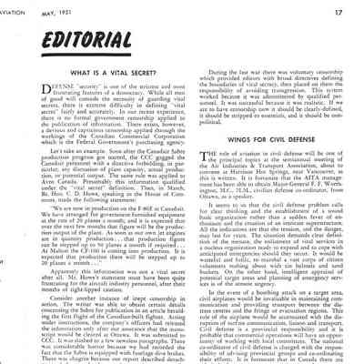 Editorial - May 1951