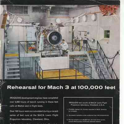 Rehearsal for Mach 3 at 100,000 feet