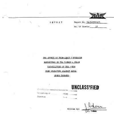 Technical Study of the Capabilities of the CF-105 to Intercept a Target at Mach 2 Speeds