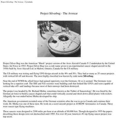 Project Silverbug