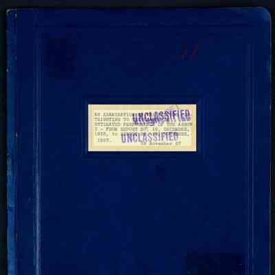 An examination of the factors contributing to the change in estimated performance of the Arrow 2: from report no. 10, December, 1956, to report no. 12, November, 1957