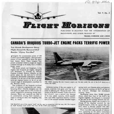 Canada's Iroquois Turbo-Jet Packs Terrific Power