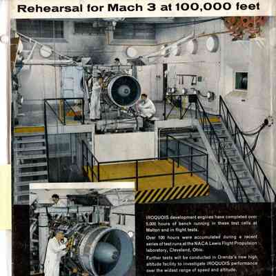 Rehearsal for Mach 3 at 100,000 feet.