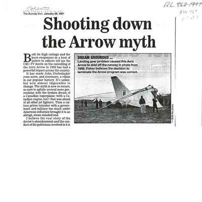 Shooting down the Arrow myth