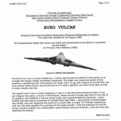 Avro Vulcan