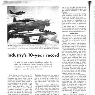 Industry's 10-year record