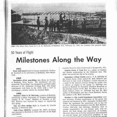 50 Years of Flight - Milestones Along the Way