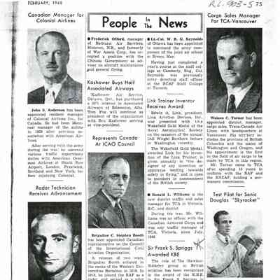 People in the News - Feb 1948