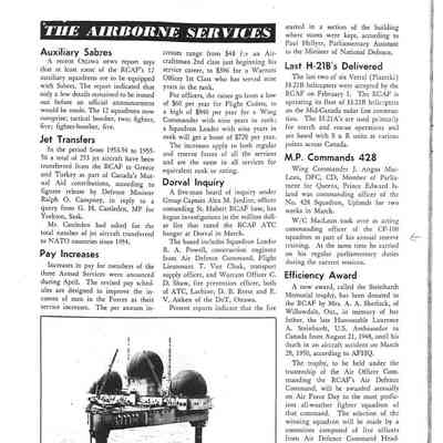 The Airborne Services - May 1956