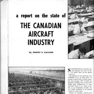 a report on the state of The Canadian Aircraft Industry