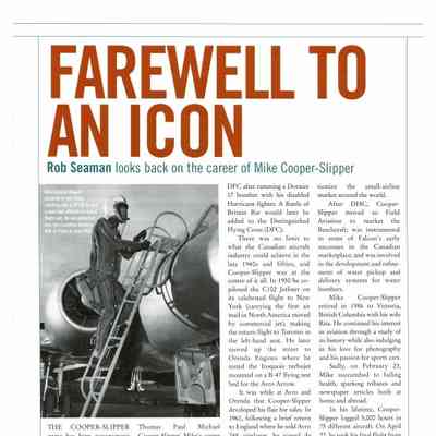 Farewell to an Icon