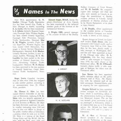 Names in the news - May 1950
