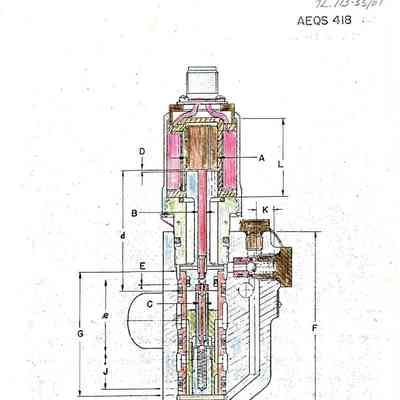 Avro Arrow Nose Wheel Steering Solenoid Control Valve