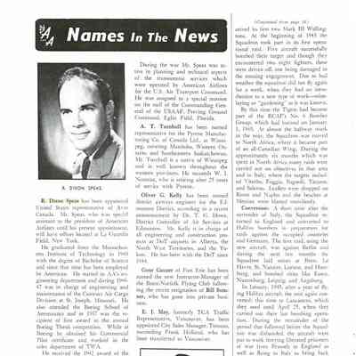 Names in the news - Aug 1950