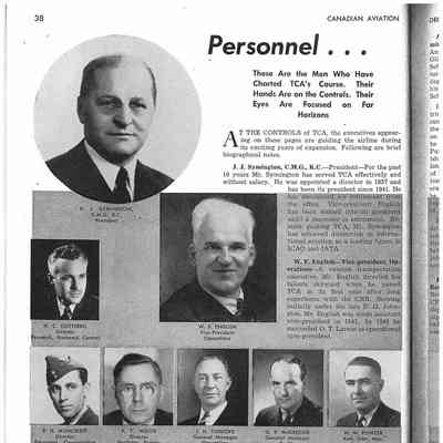Trans Canada Airlines Misc