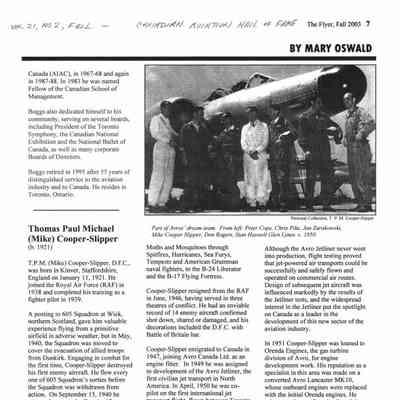 extract from The Flyer Vol 21 No 2
