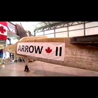 Mini Avro Arrow being built near Calgary