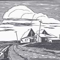 Untitled (House by a Country Road)