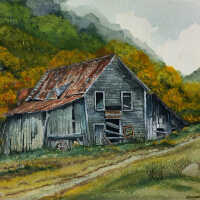          Untitled (Gray Barn & Hills) picture number 1
   