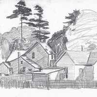 Untitled (Barnyard of Urban House)