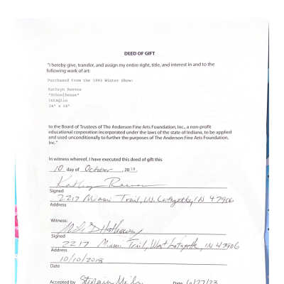Deed of Gift & NELA