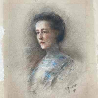 Untitled Portrait (Gertrude Henshaw Ellis 1864-1953)