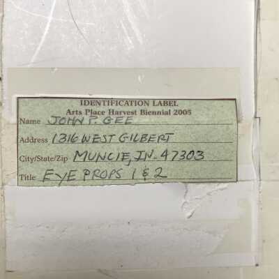 Label on verso