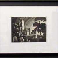 Untitled (Graveyard at Dusk)