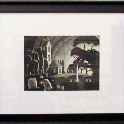 Untitled (Graveyard at Dusk)