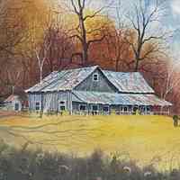          Untitled (Fall Scene with Barn) picture number 1
   