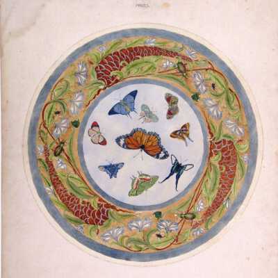 Design for a Hand-Painted Placque