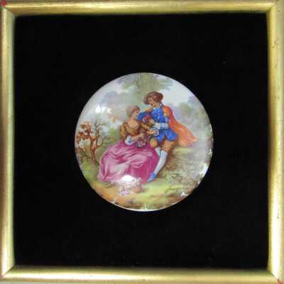 Untitled (Sitting Gentleman and Lady)