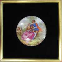 Untitled (Sitting Gentleman and Lady)