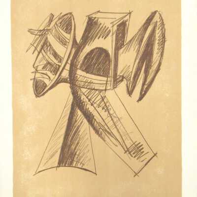 Study for Sculpture 1, 2, and 3