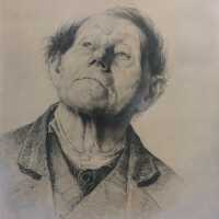 Pen Study--Bavarian Peasant